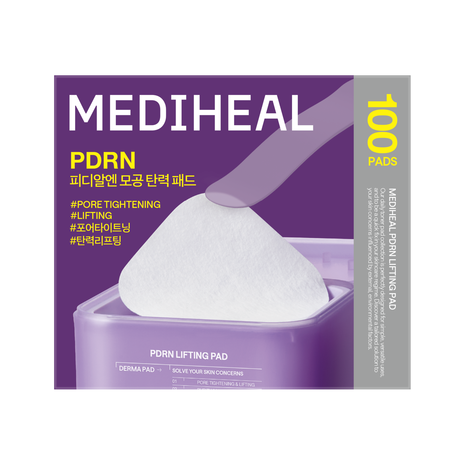 Toner Pad Giúp Săn Chắc Da Mediheal PDRN Lifting Pad
