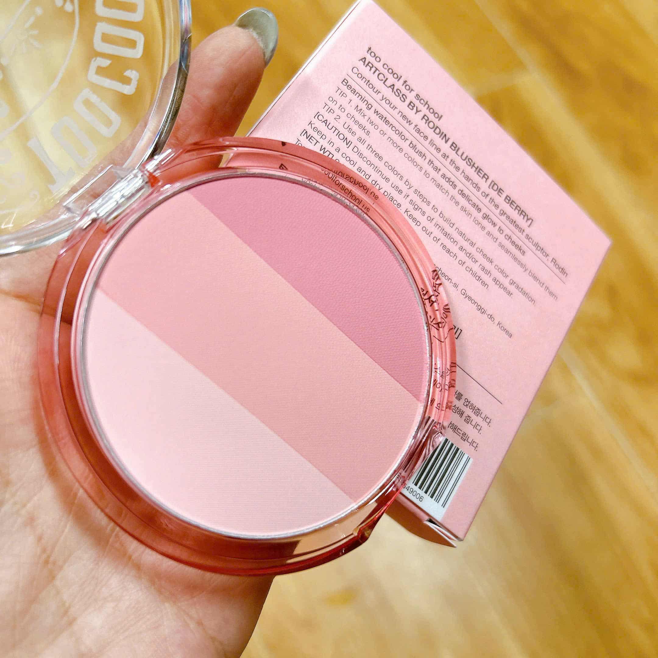 Phấn Má Hồng 3 Màu Too Cool For School ArtClass By Rodin Blusher