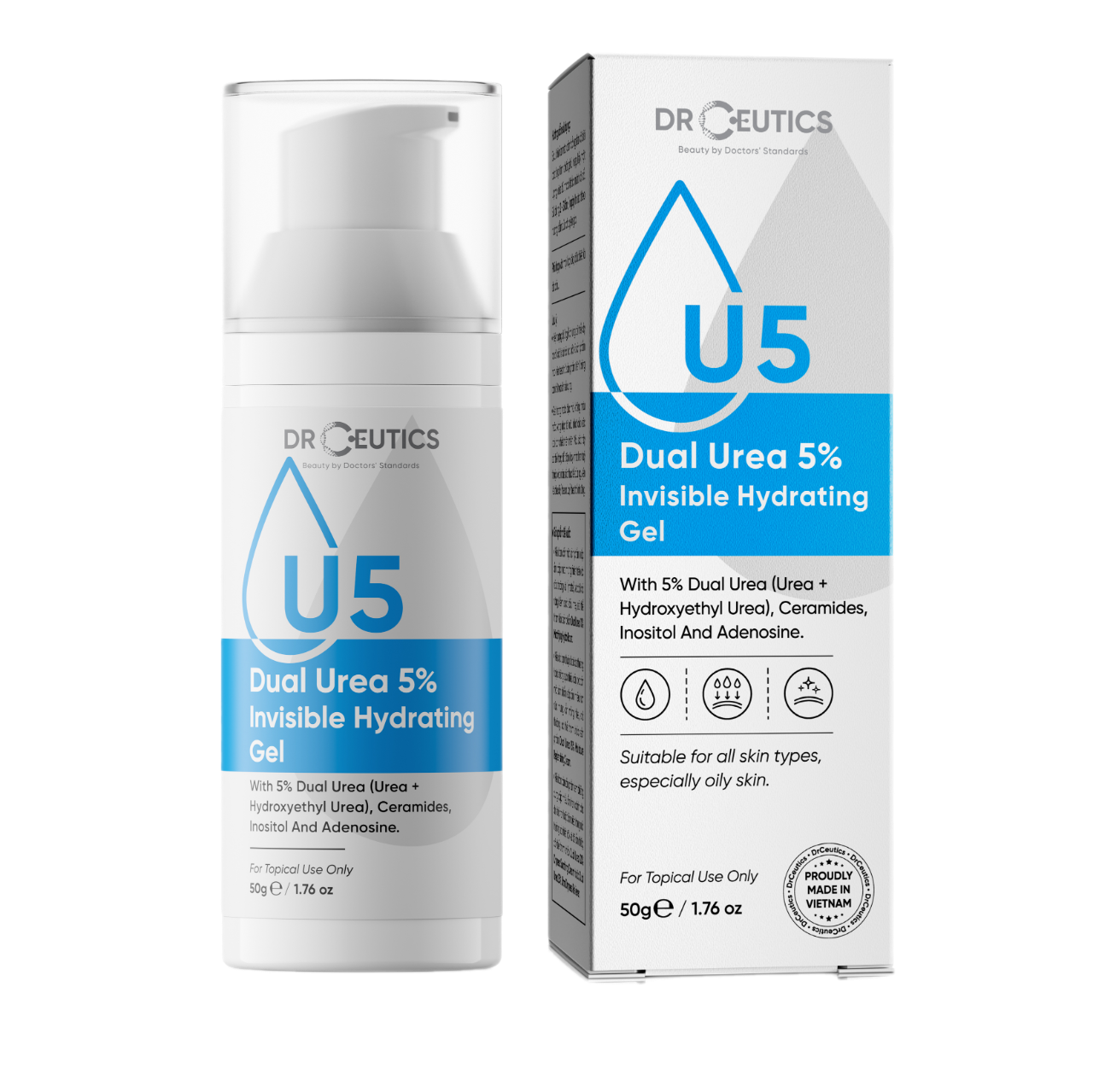 U5 Dual Urea 5% Invisible Hydrating Gel
