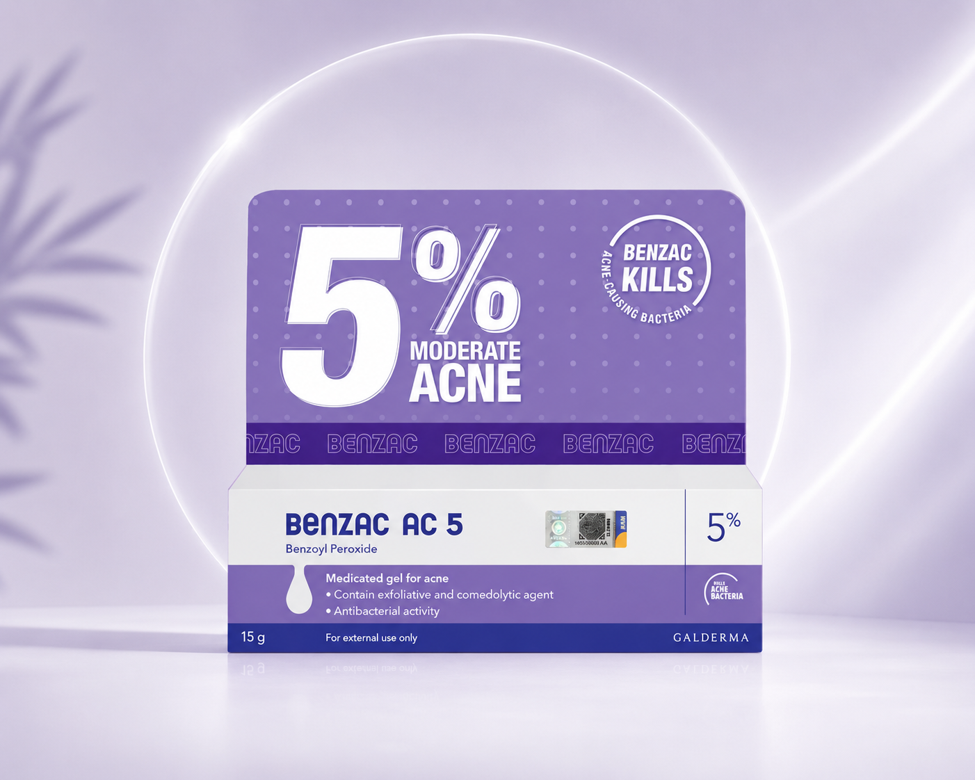 Kem trị mụn Benzac AC 5%